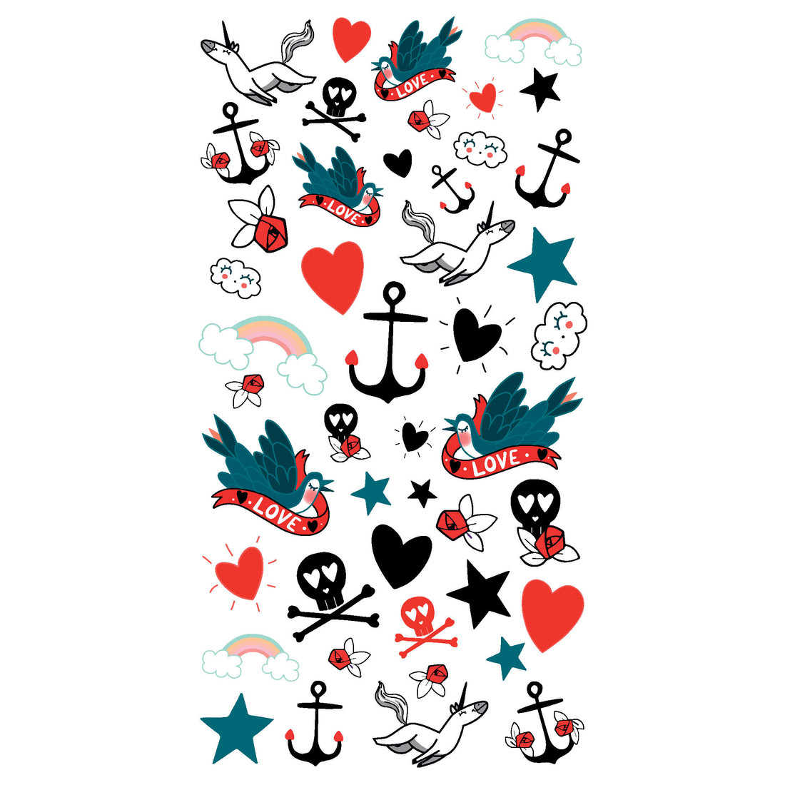 Decopatch decals retro Decopatch decals retro