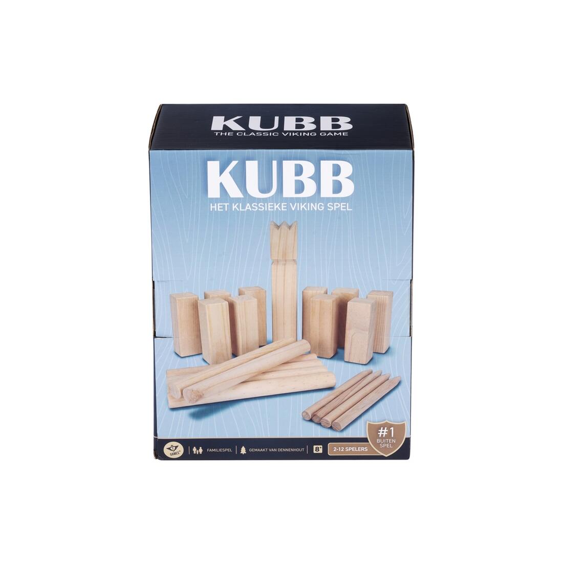 Kubb Viking Basic dennenhout D 4,5 cm