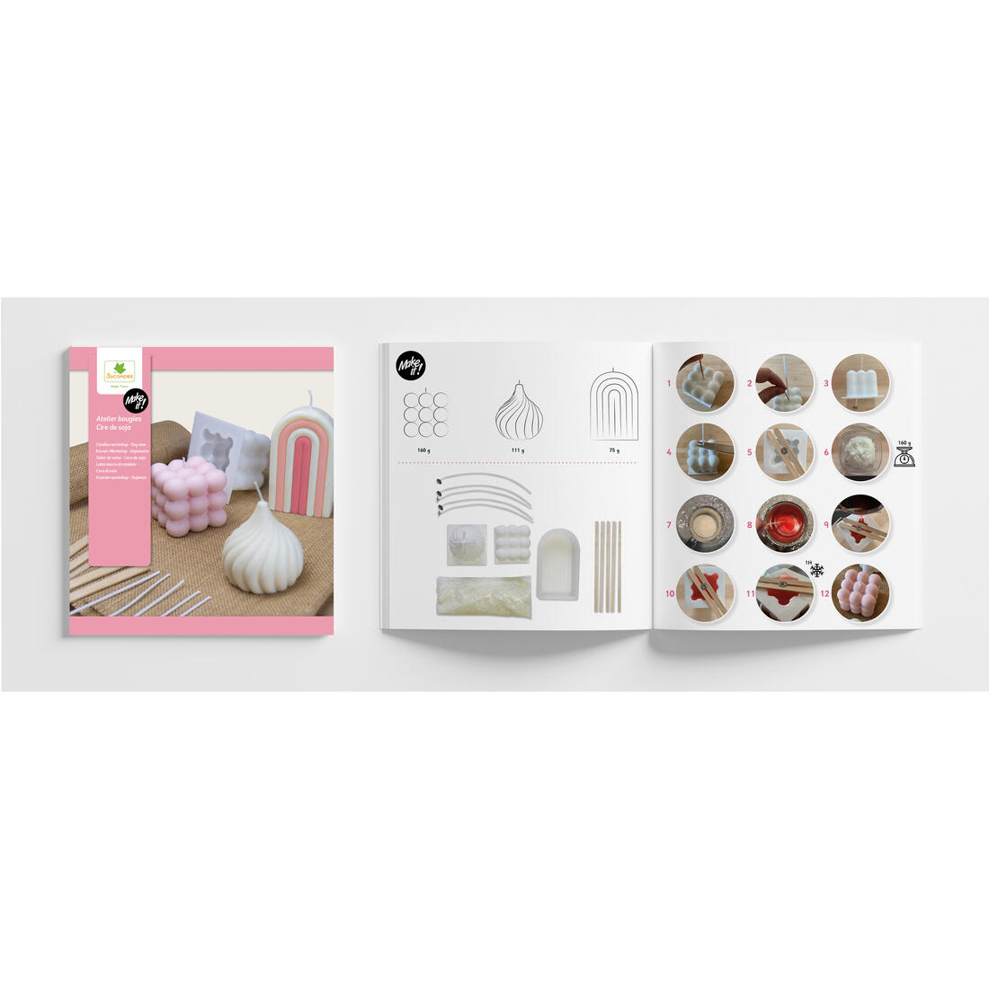 Make it - Kaarsen workshop - Sojawas Make it - Kaarsen workshop - Sojawas