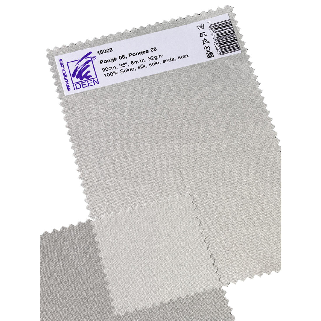 Zijde Pongé nr 8 - 90 cm breed, per meter Zijde Pongé nr 8 - 90 cm breed, per meter