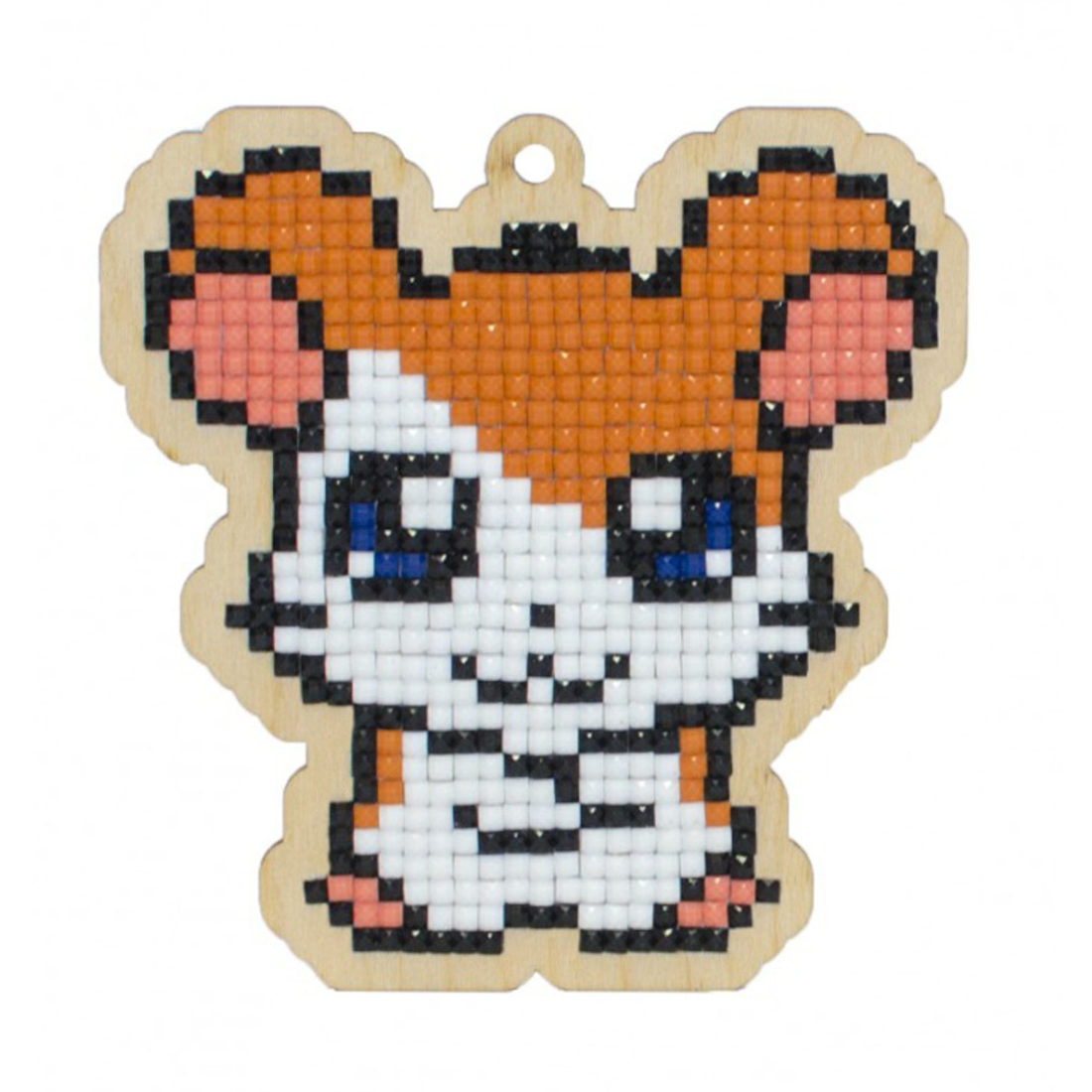Diamond Painting op hout M hamster