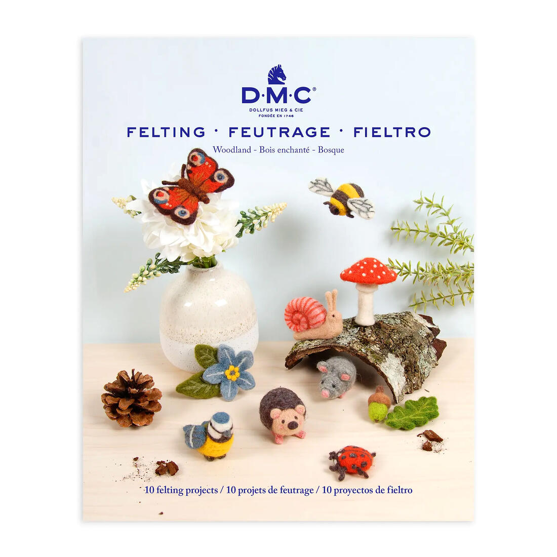 Vilten inspiratie boek bosdieren