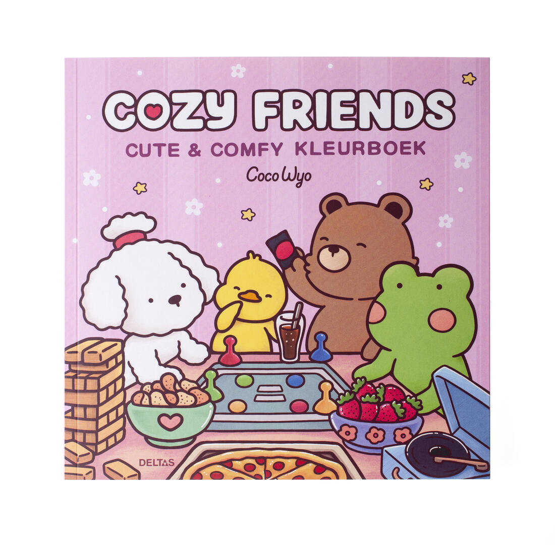 Cozy Friends Cute & Comfy kleurboek Coco Wyo