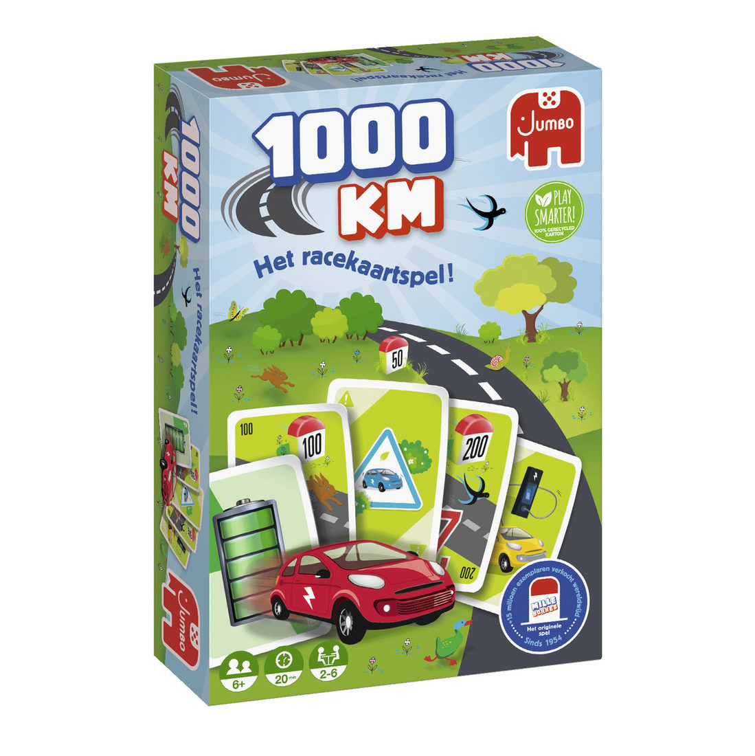 1000 km racekaartspel 6+