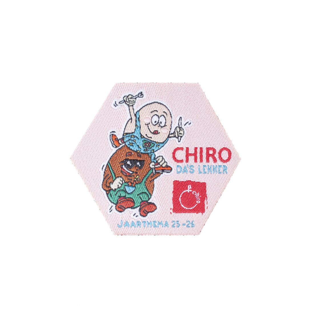 Jaarthemakenteken 2025 Chiro Da's lekker