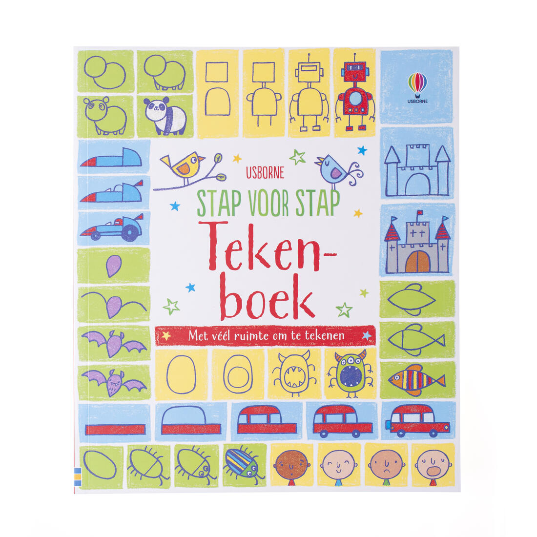 Stap voor stap tekenboek
