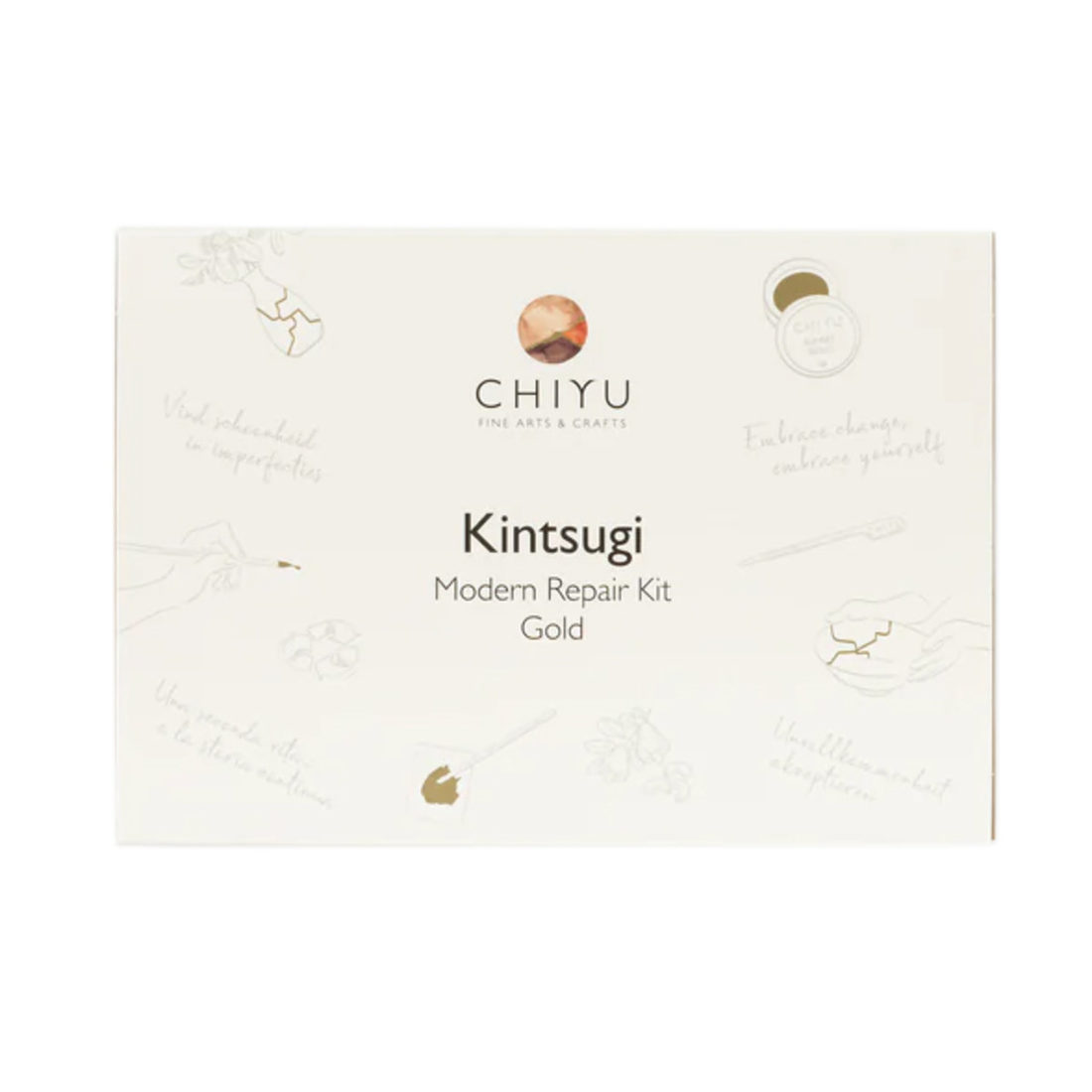 Kintsugi Modern repair kit: Gold