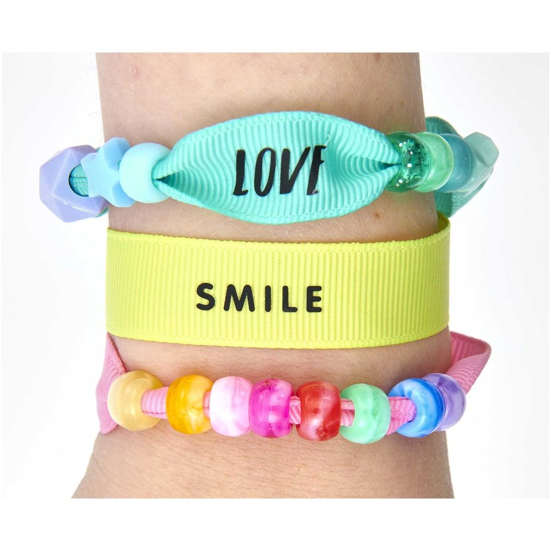 Ponii Beads Armband lint 16 x 330 mm 10 stuks Ponii Beads Armband lint 16 x 330 mm 10 stuks