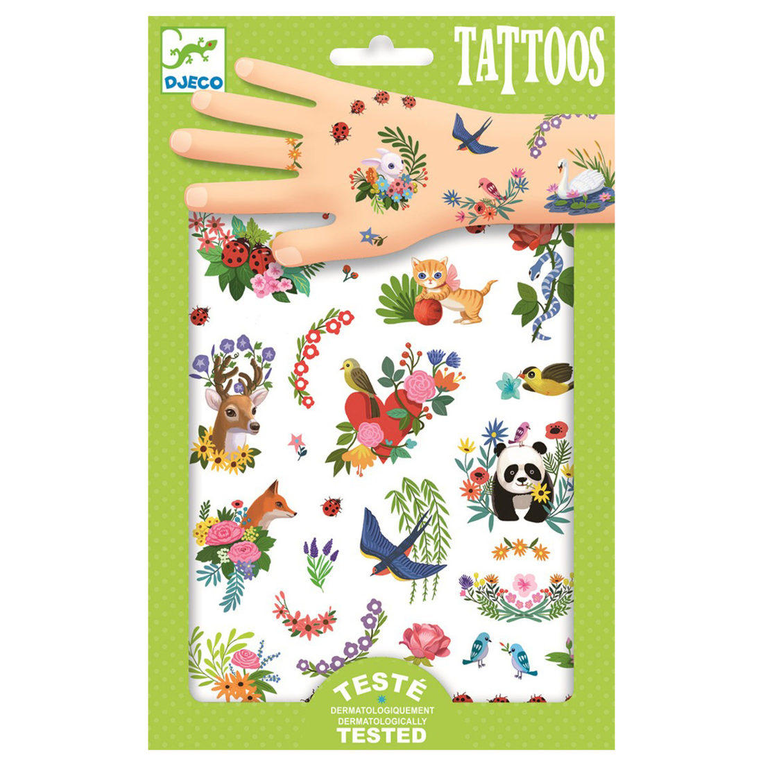 Djeco tattoos Happy Spring +3 jaar