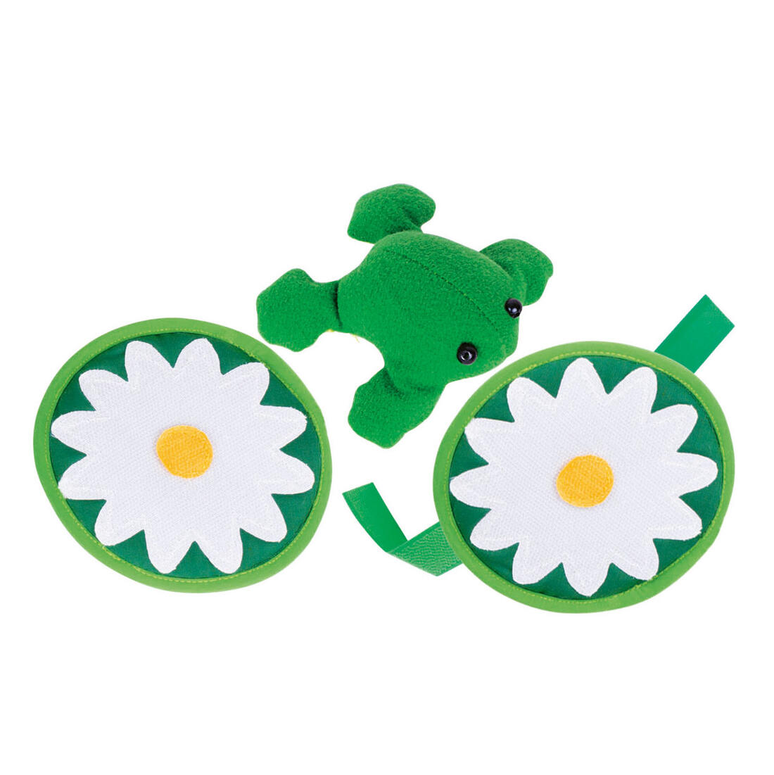 Kikkervangspel met velcro 4+