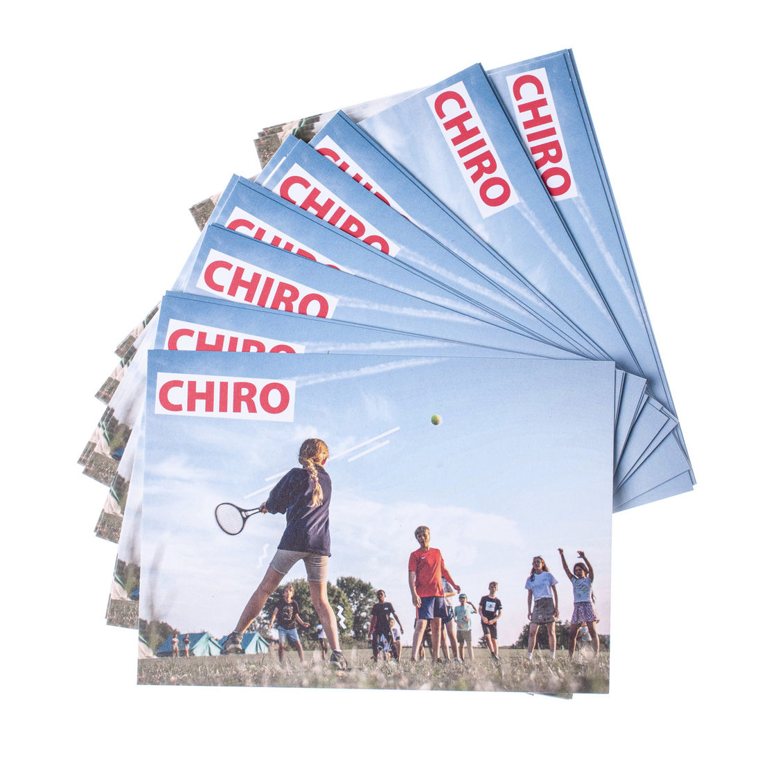 Bivakpostkaart 23 Tennis 20 stuks Bivakpostkaart 23 Tennis 20 stuks