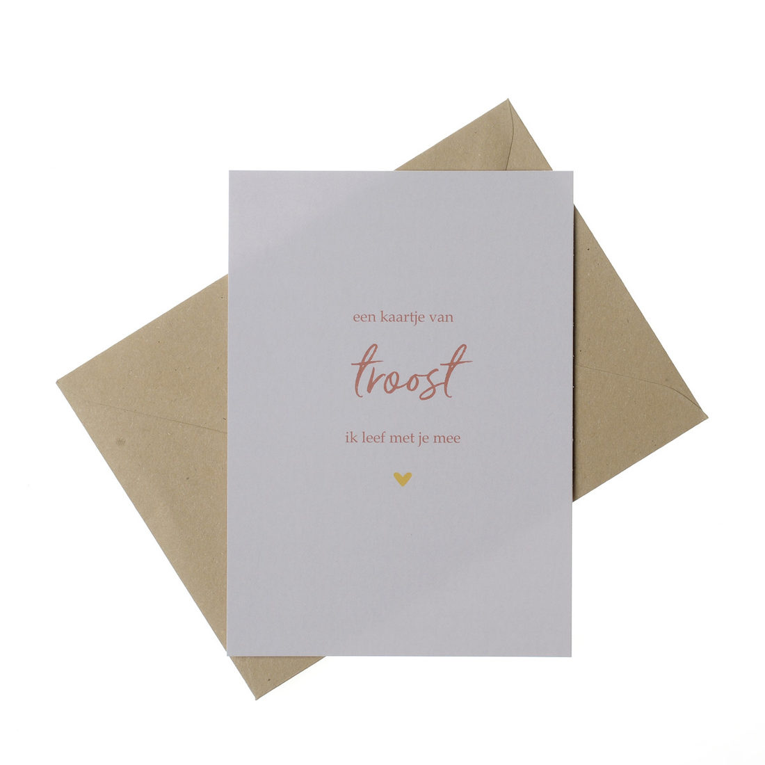 Wenskaart - Troost