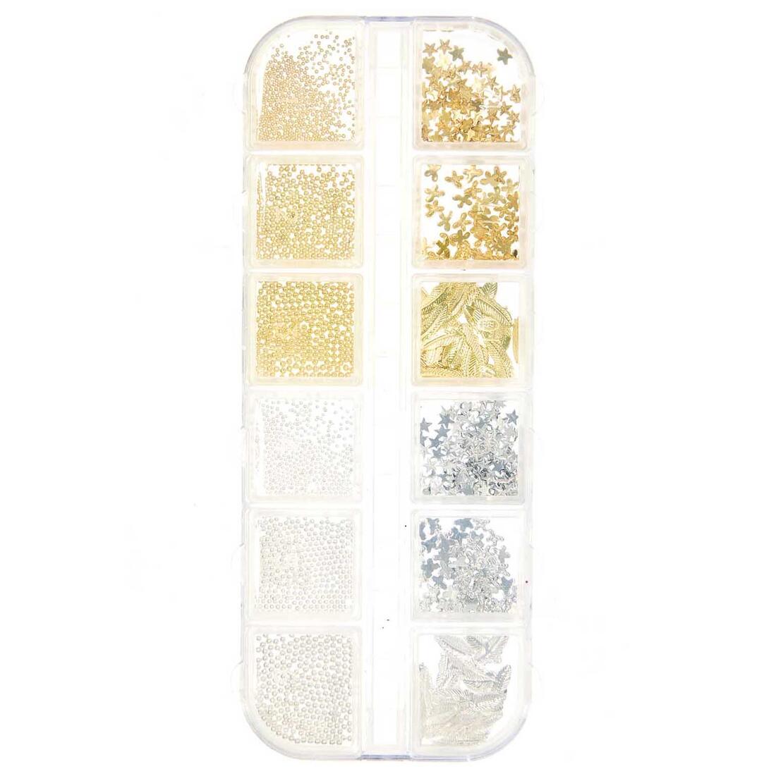 Vulmateriaal set goud en zilver 8 g