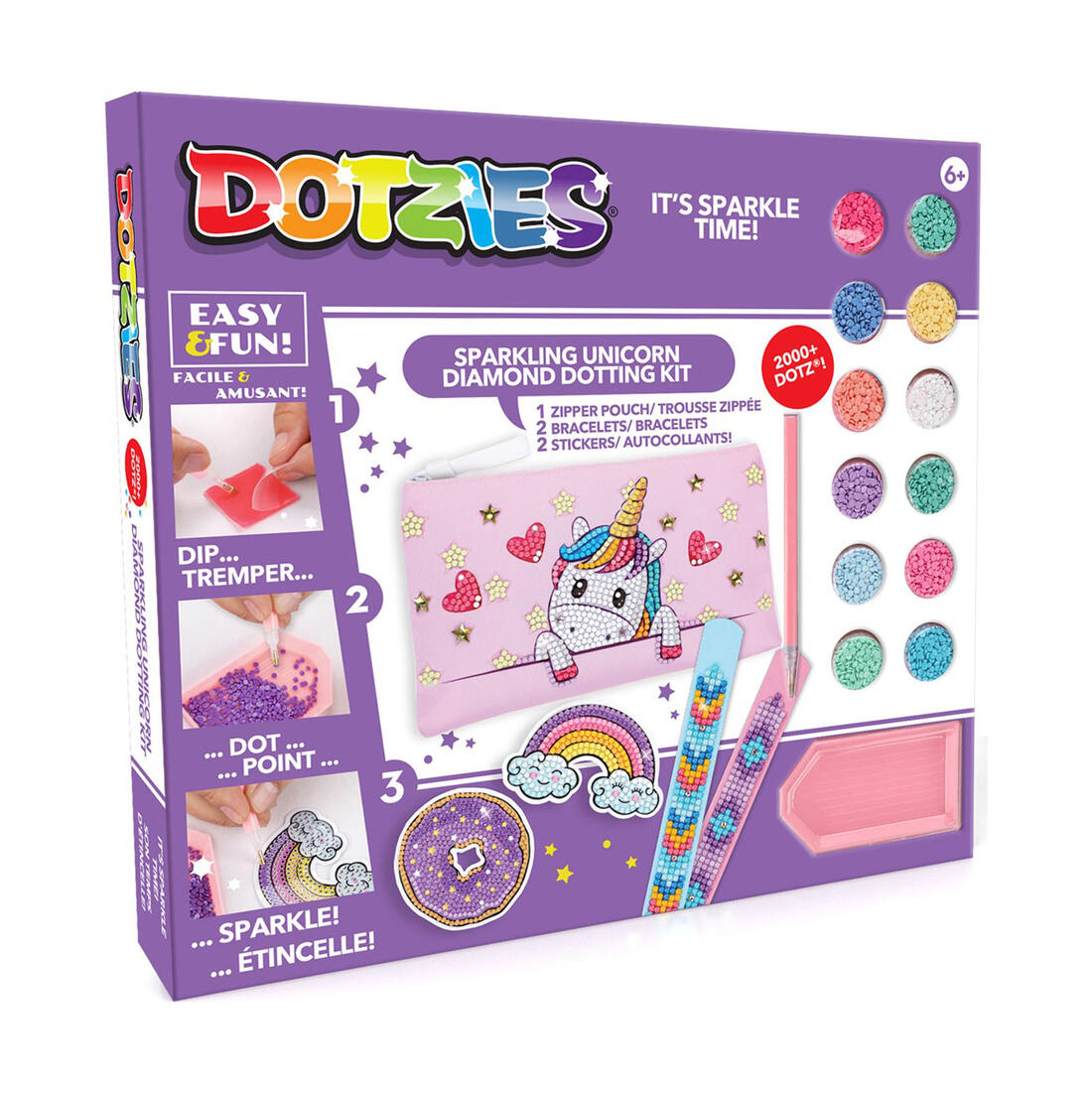Diamond Dotz - Dotzies activity set Baby unicorn