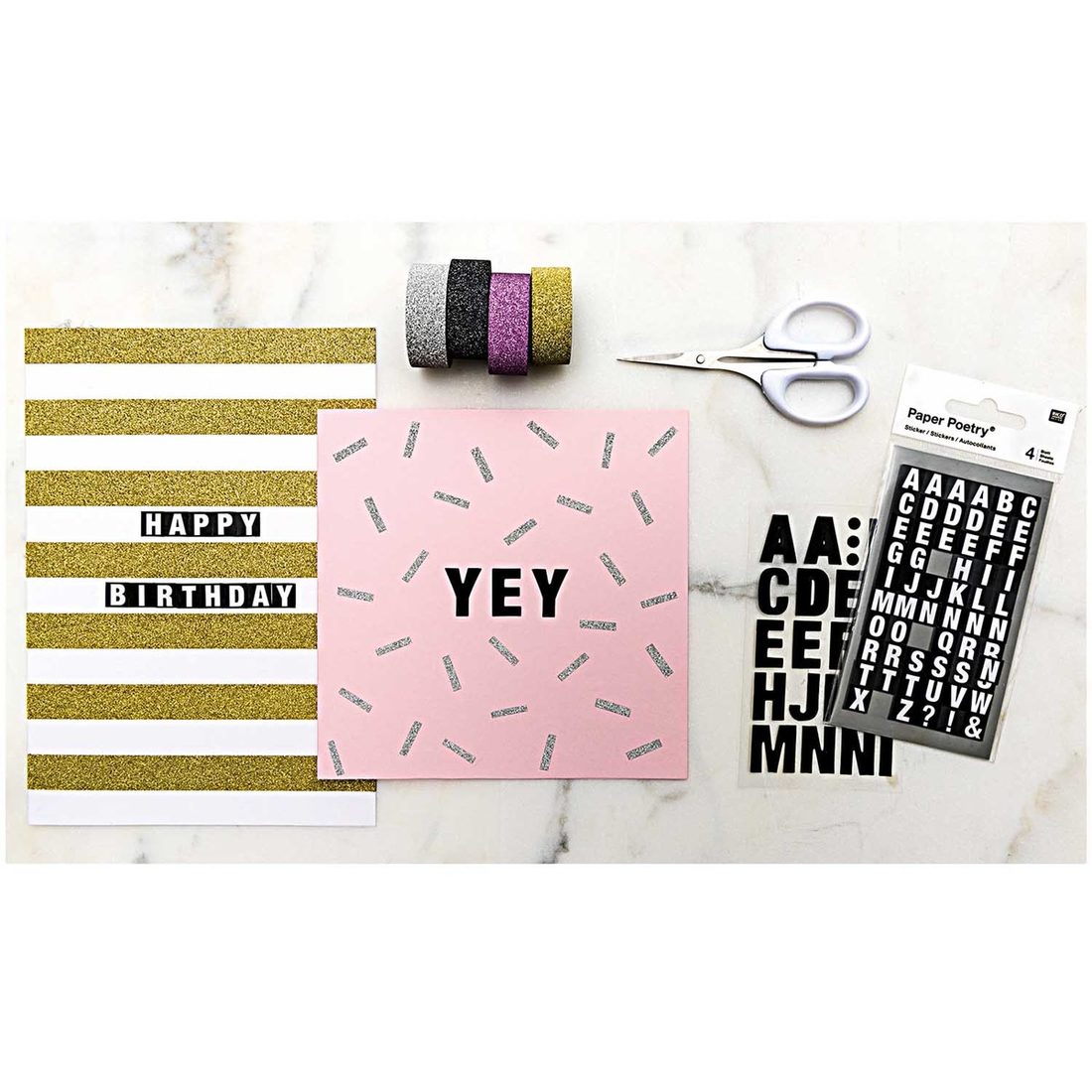 Stickers alfabet zwart Stickers alfabet zwart