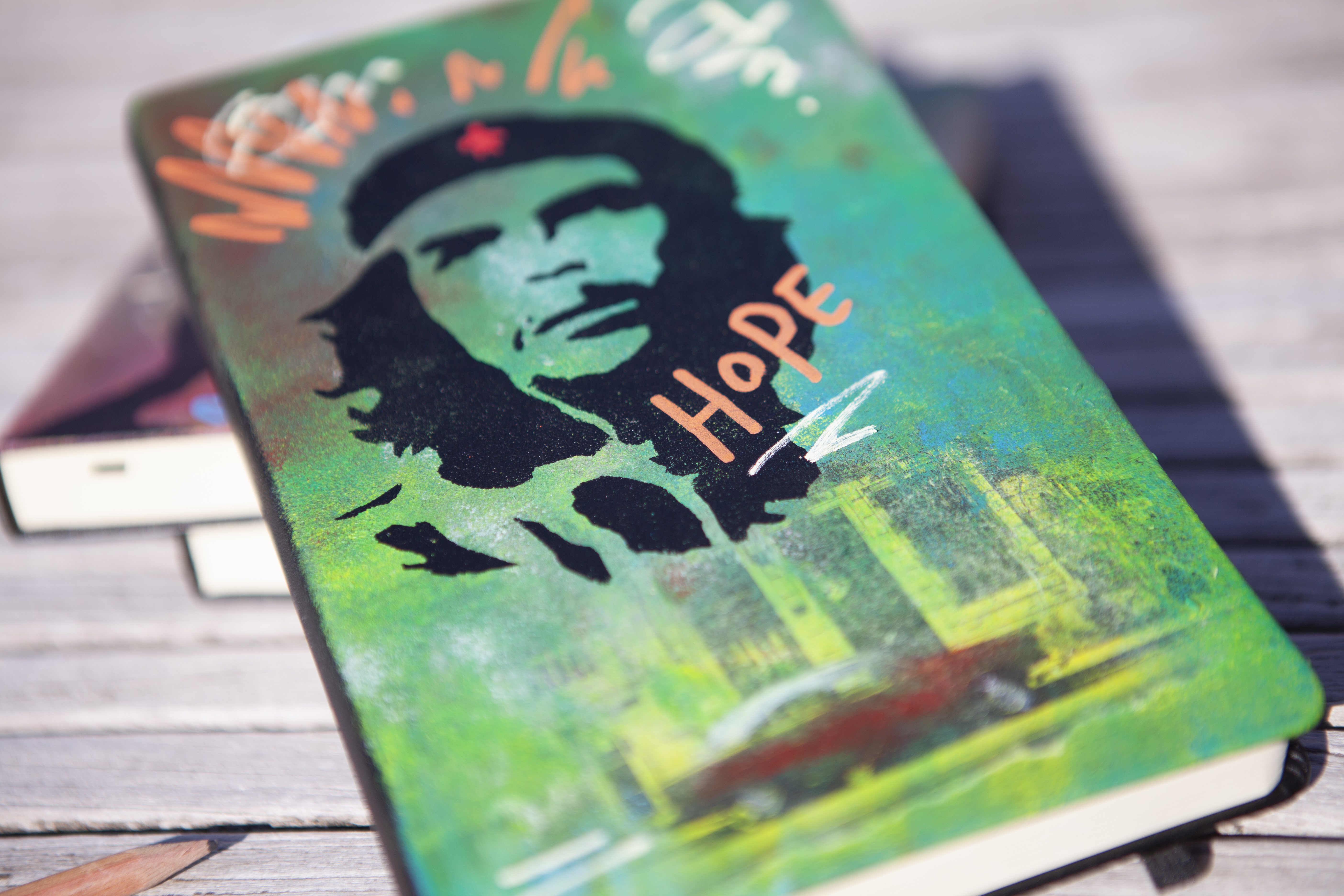 Knutselidee: schetsboek cover