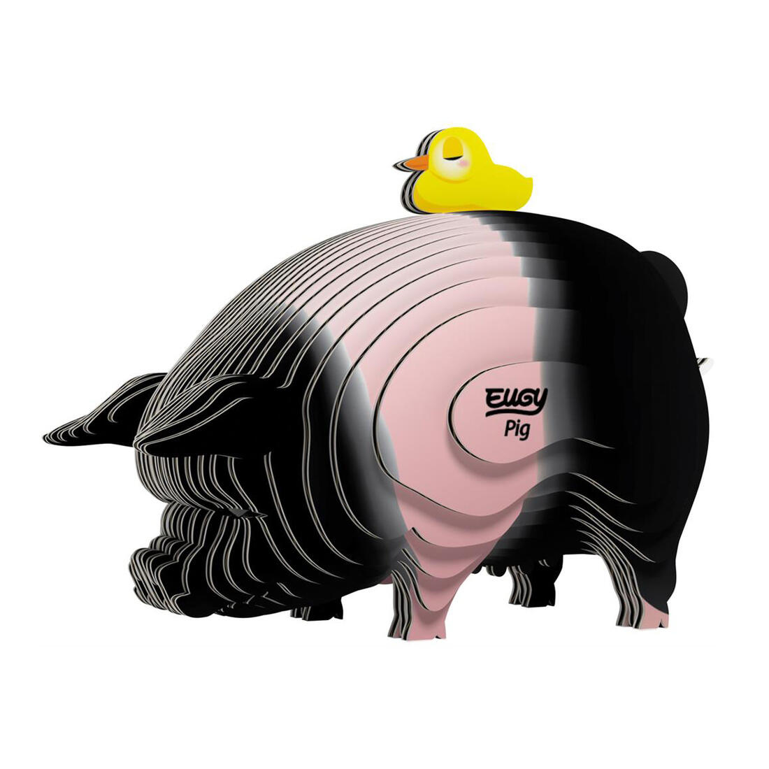 Eugy 3D karton hoevedier - varken