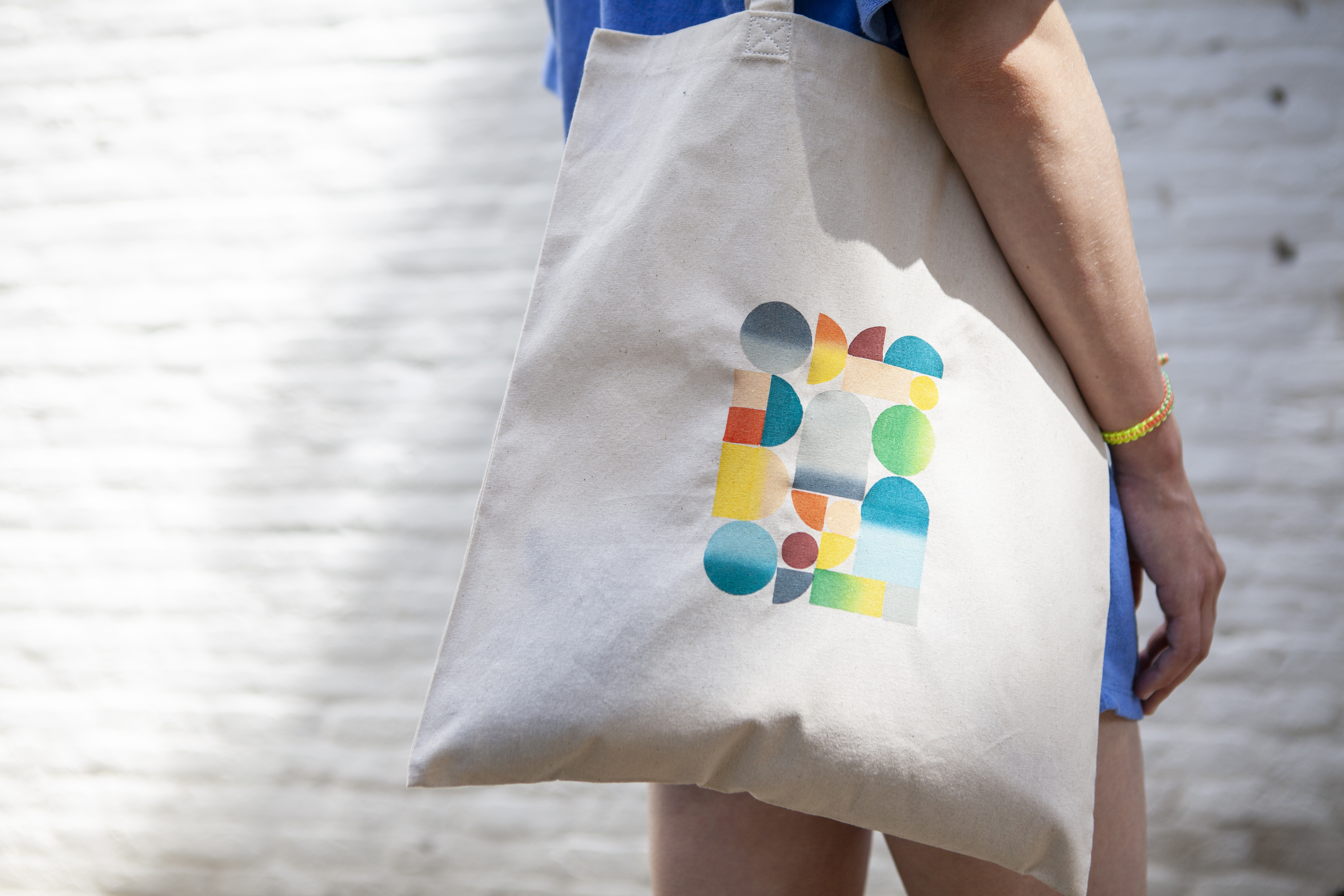 Knutselidee: gestempelde totebag