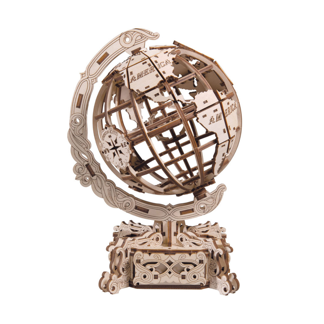 Wooden City - World Globe 231 stuks