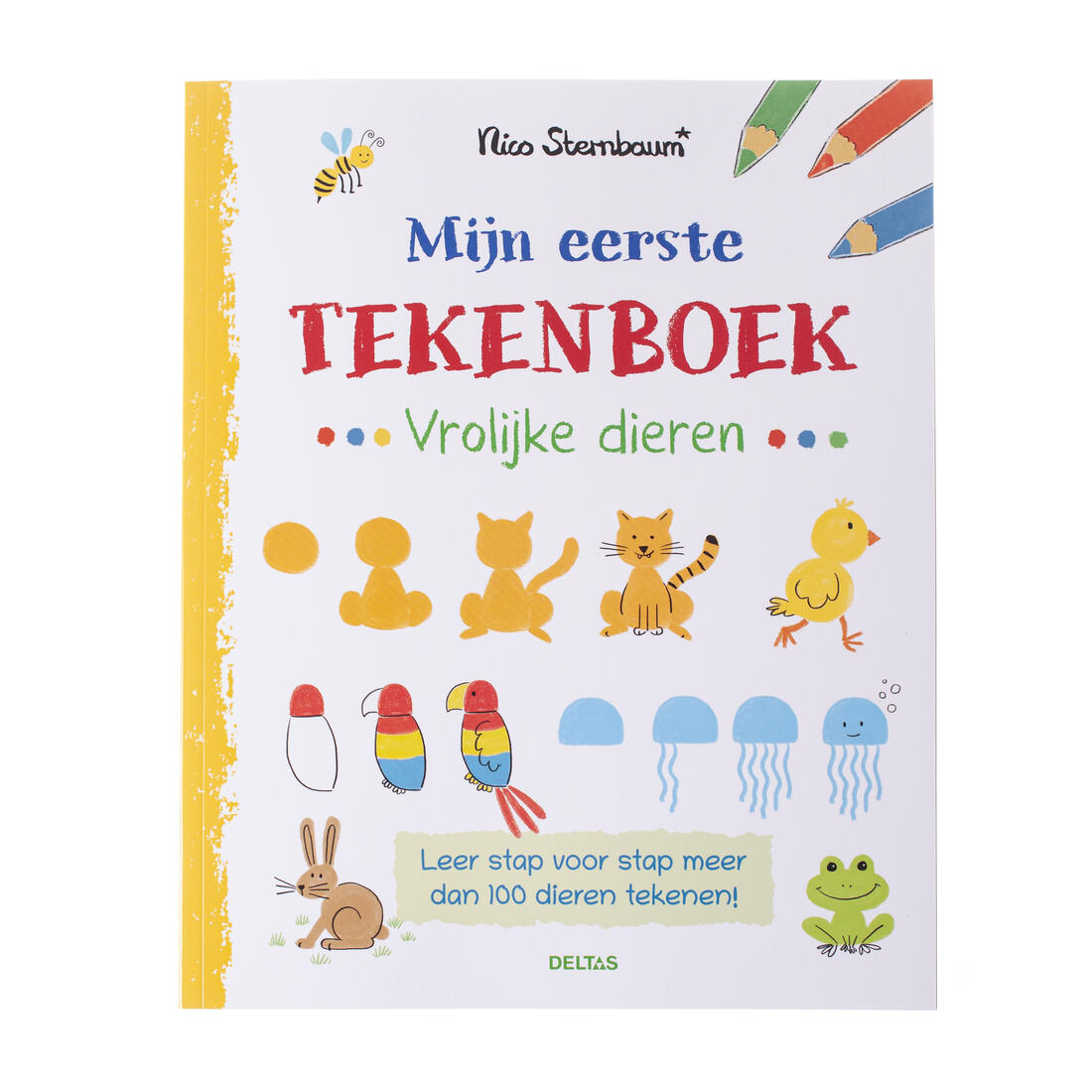 Mijn eerste tekenboek vorlijke dieren 4+