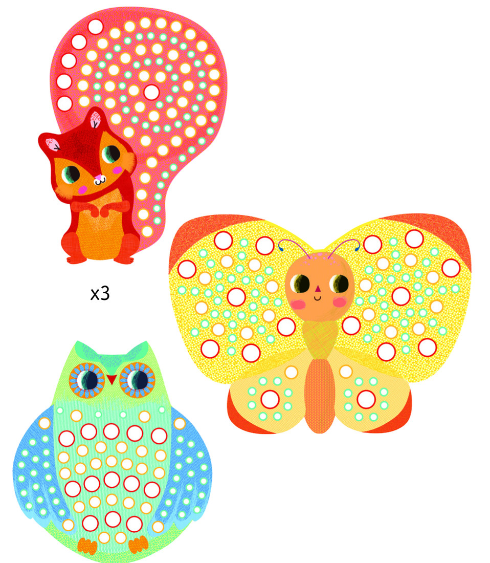 Djeco mozaïek Millefiori 3-6 jaar Djeco mozaïek Millefiori 3-6 jaar