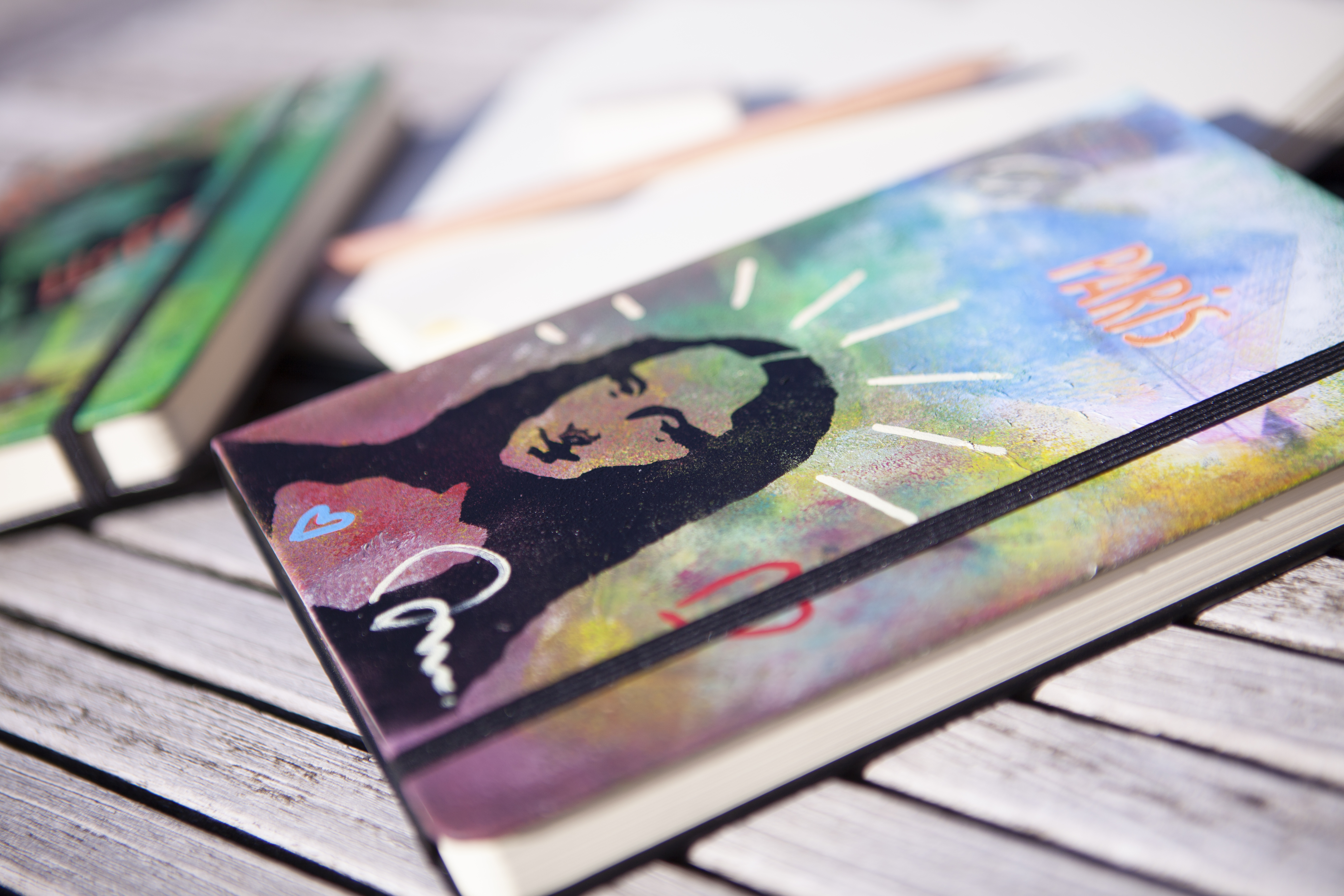 Knutselidee: schetsboek cover