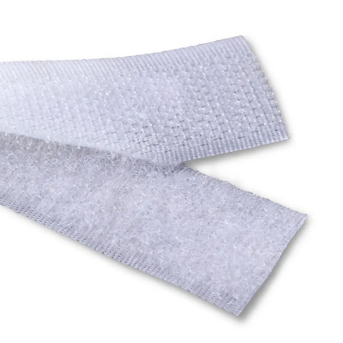 Klittenband opnaaibaar 20 mm breed 60 cm wit Klittenband opnaaibaar 20 mm breed 60 cm wit