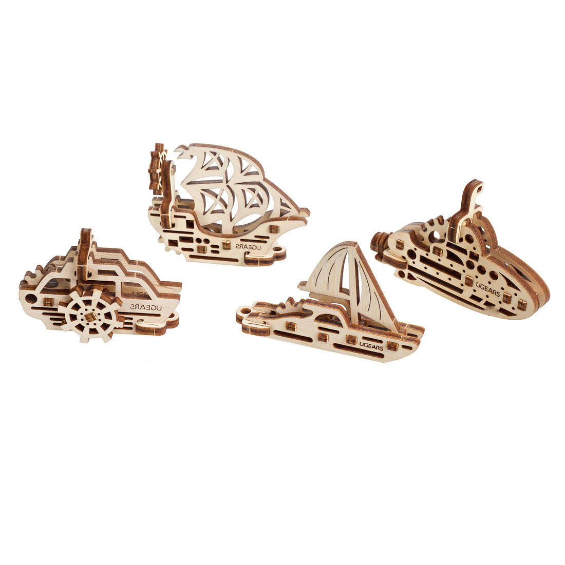 U-gears 4-in-1 fidgets Schepen