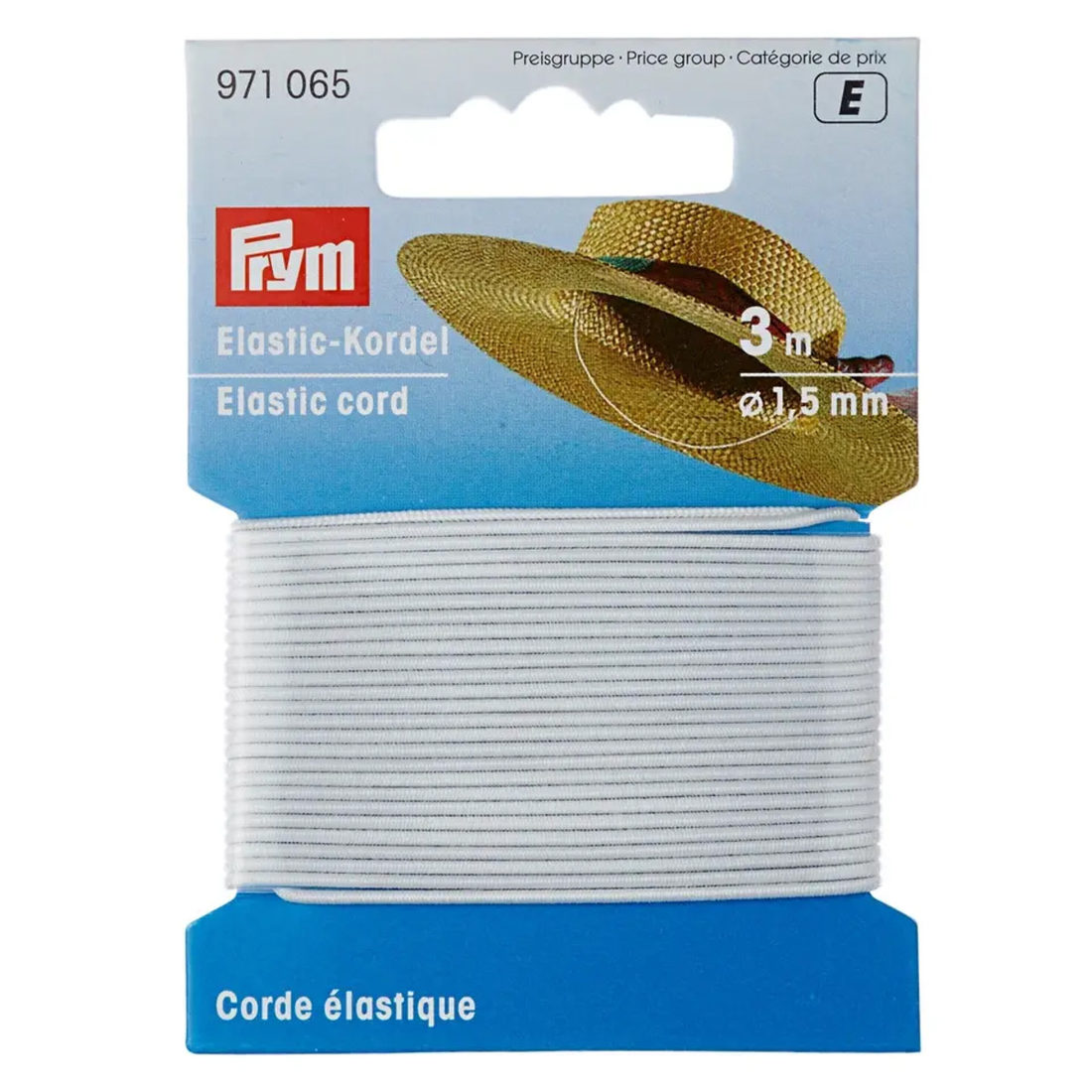 Elastische koord 1,5 mm 3 m