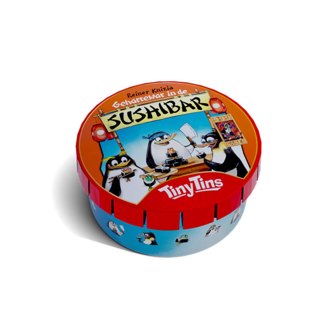 Tiny Tins: Geharrewar in de Sushibar in klik-klakblikje 7+