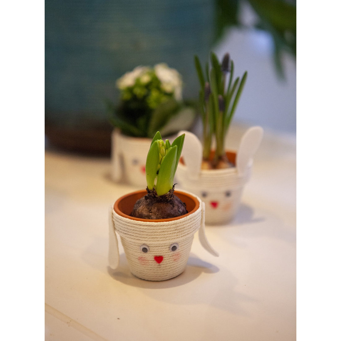 Creapakket Schattige paaspotjes Creapakket Schattige paaspotjes