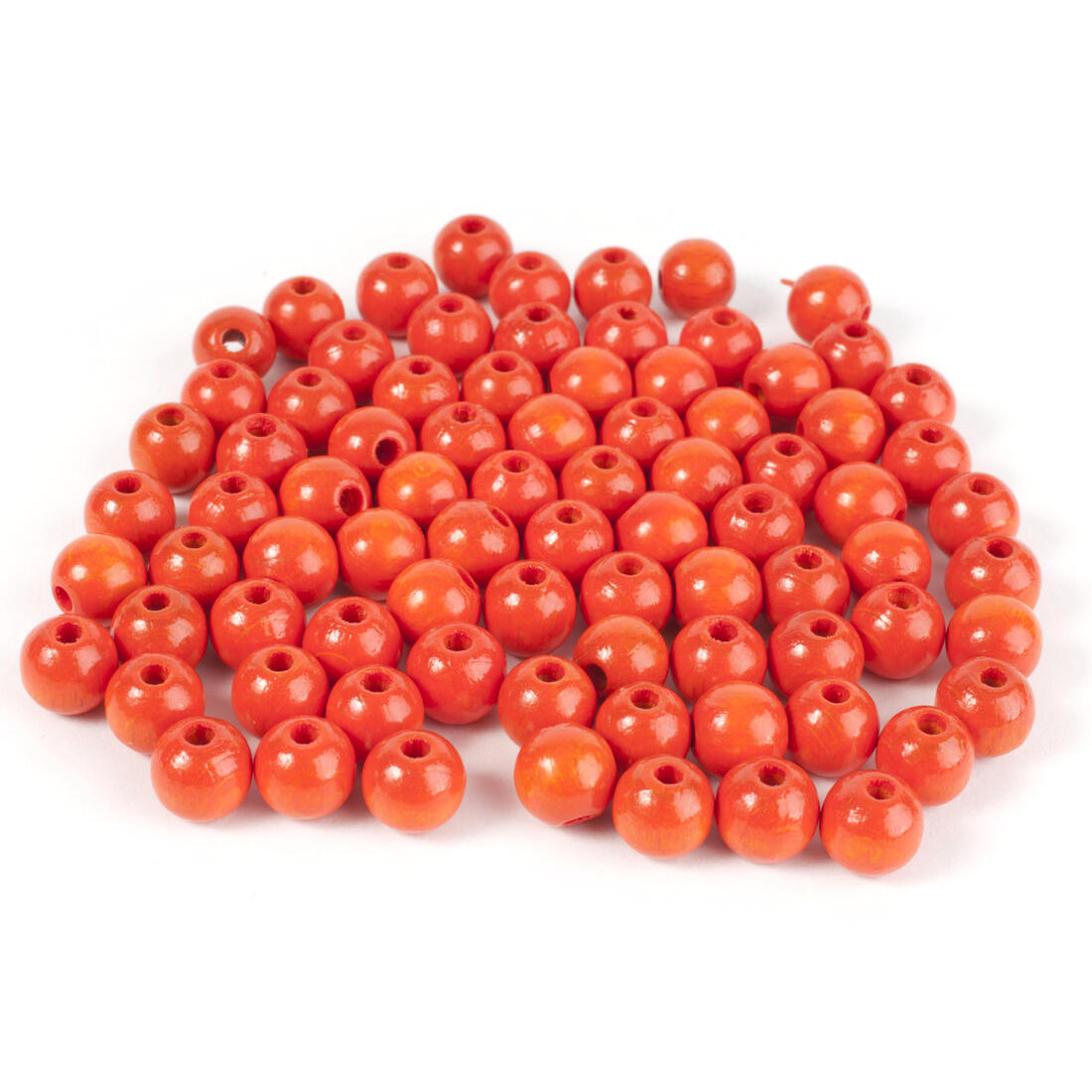 Houten parels 8 mm 82 stuks Houten parels 8 mm 82 stuks