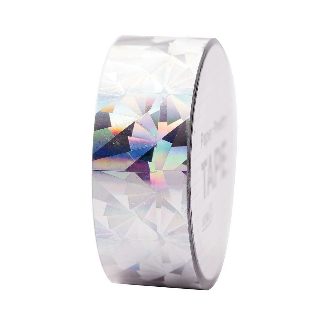 Tape 19 mm x 10 m holografisch kristal Tape 19 mm x 10 m holografisch kristal