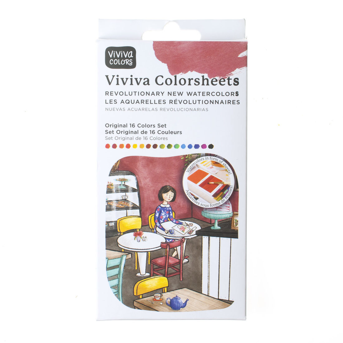 Viviva Colorsheets 16 kleuren original