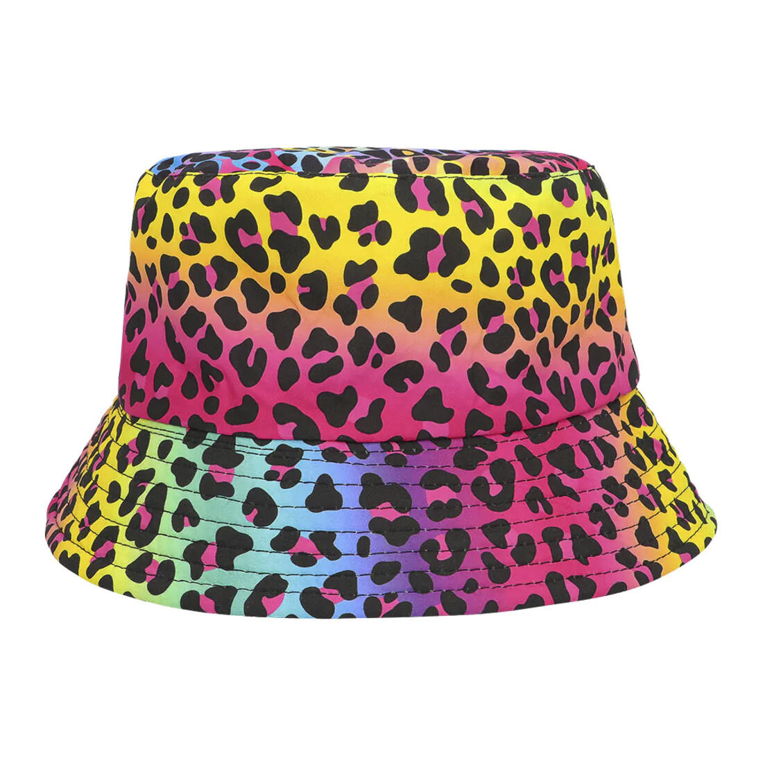 Bucket hat Leopard Art (vissershoedje)