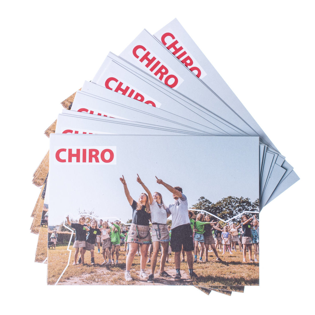 Bivakpostkaart 23 De 3 wijzers 20 stuks Bivakpostkaart 23 De 3 wijzers 20 stuks