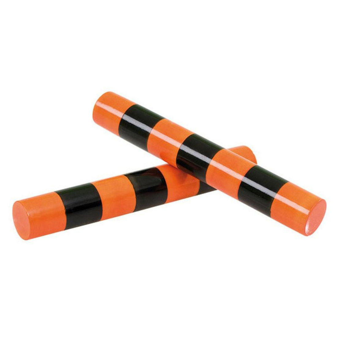 Ritmestokjes 2-in-1 claves & shakers 18 cm 2 stuks