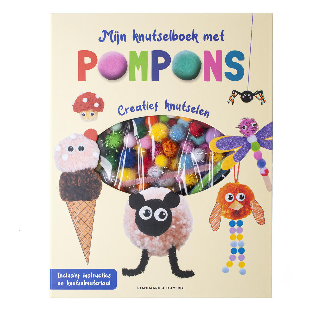Mijn knutselboek met pompons Mijn knutselboek met pompons