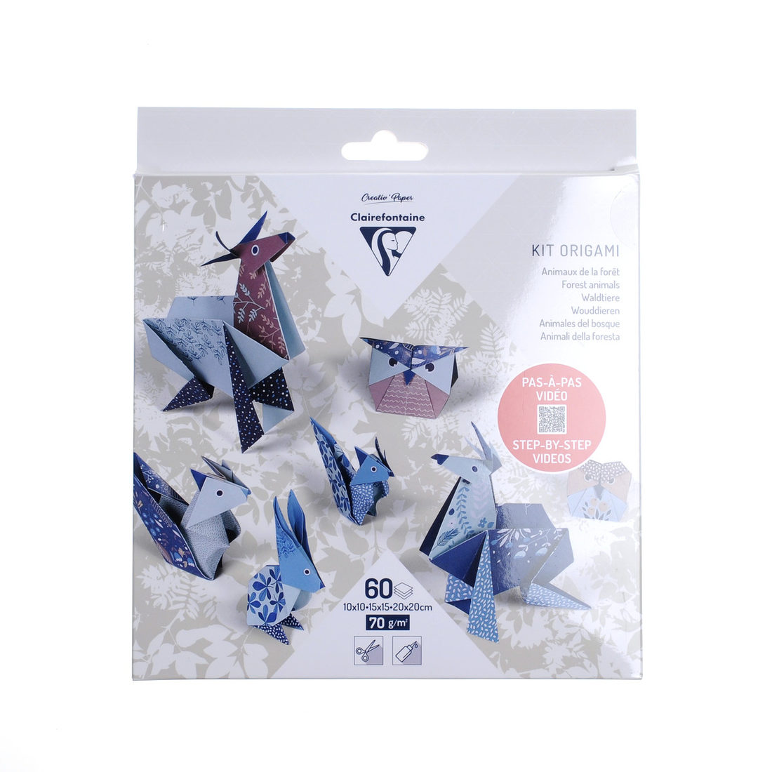 Origami set bosdieren