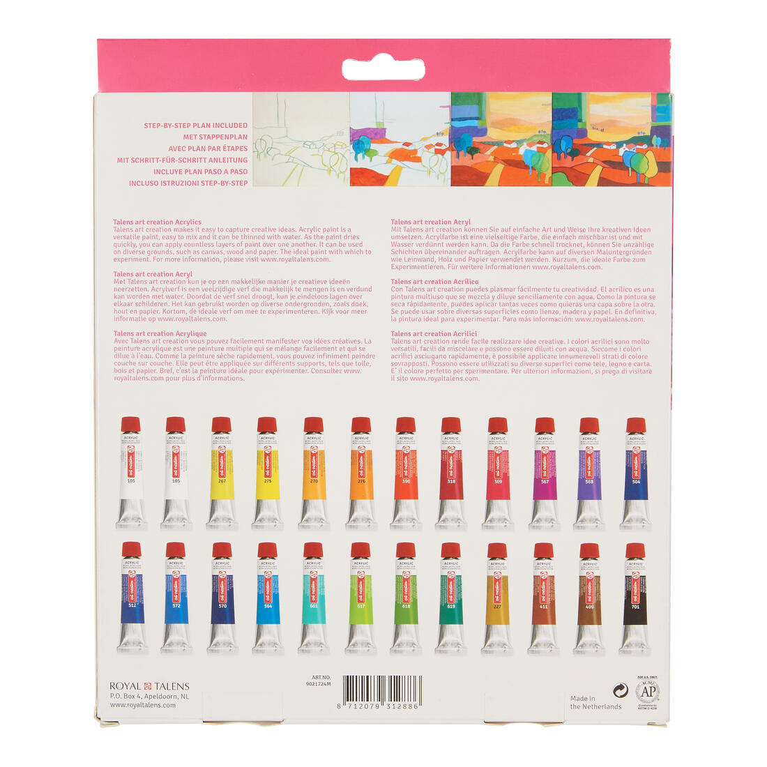 Art Creation acryl set 24 x 12 ml Art Creation acryl set 24 x 12 ml