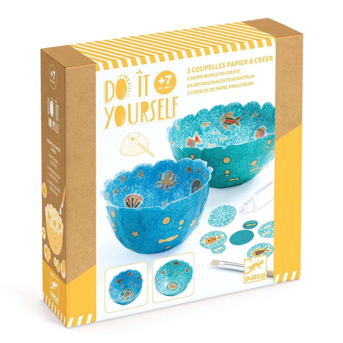 Djeco DIY papieren schaaltjes 7+
