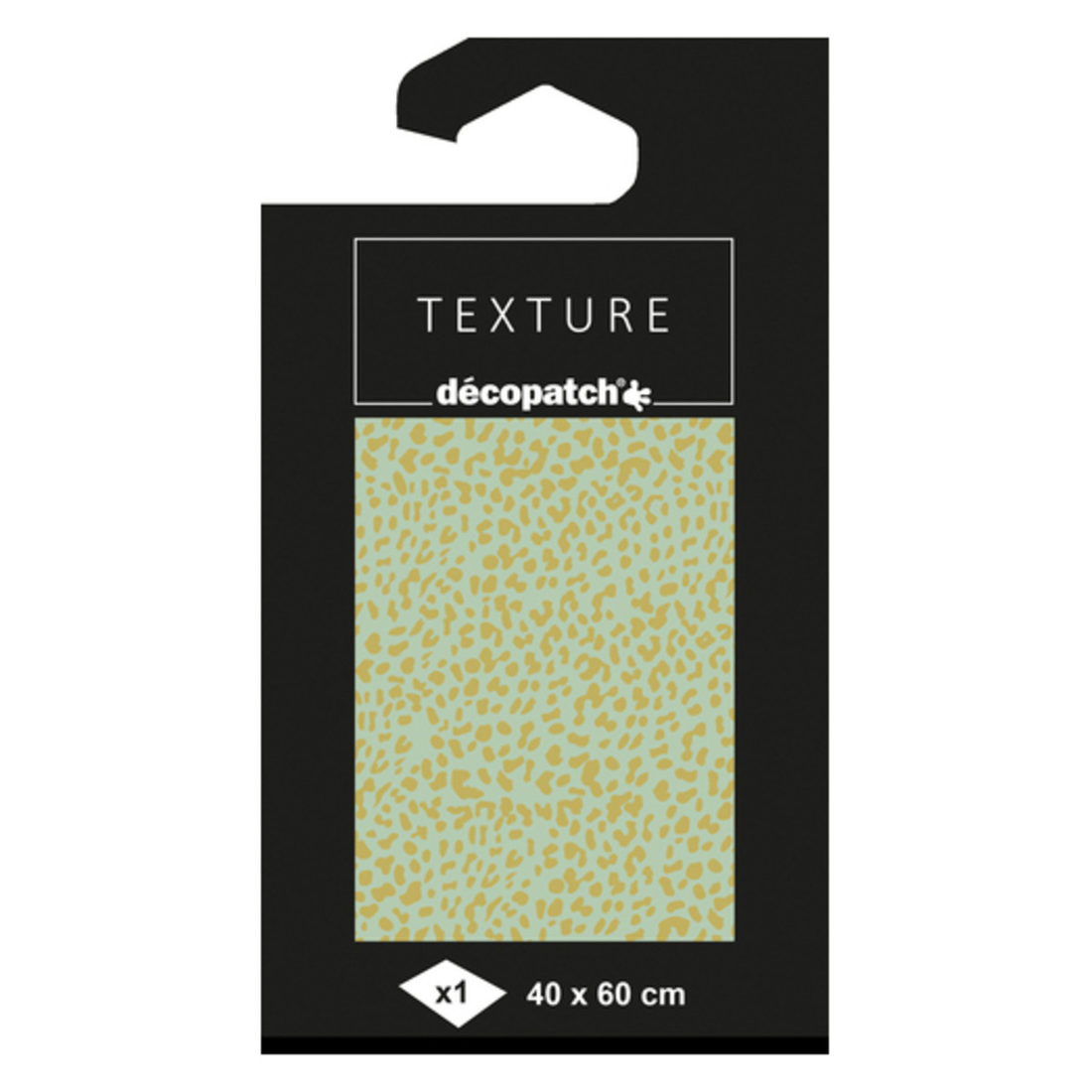 Decopatch papier Texture 40 x 60 cm luipaard groen Decopatch papier Texture 40 x 60 cm luipaard groen