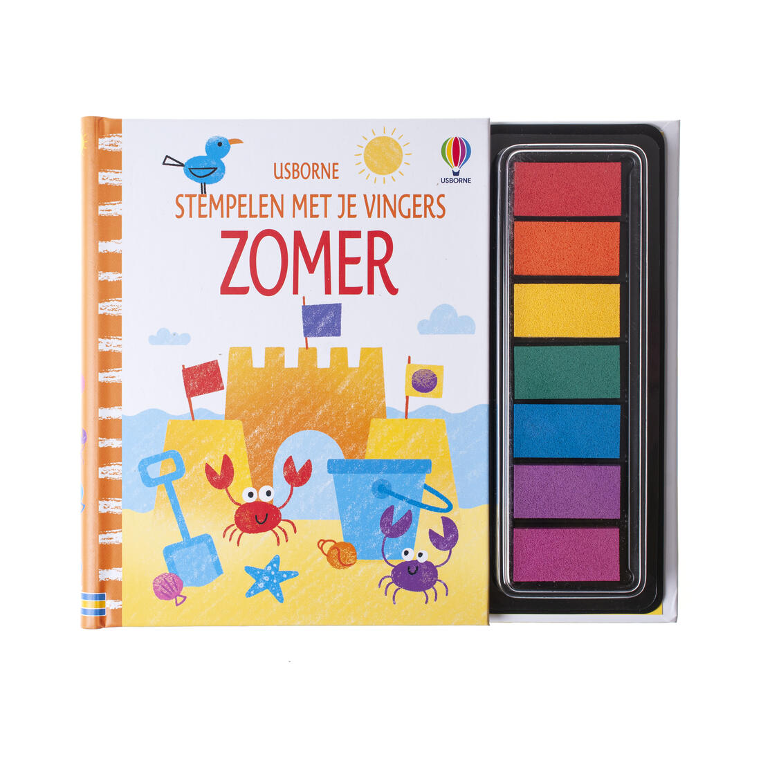 4+ Stempelen met je vingers - Zomer