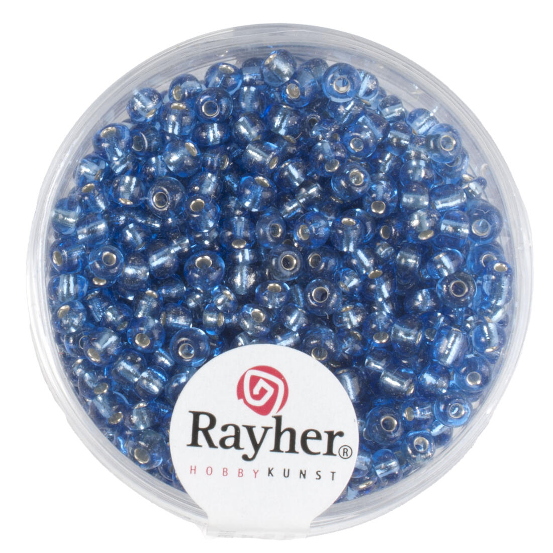 Glasparel 2,6 mm 17 g met zilverkern Glasparel 2,6 mm 17 g met zilverkern