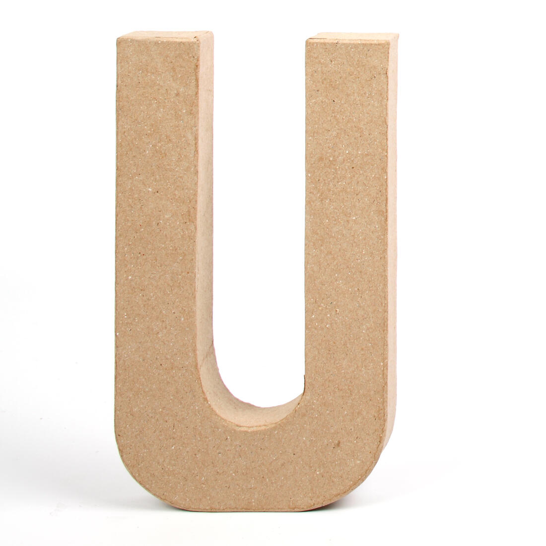 Letter karton, hoogte 20,5 cm, dikte 2,5