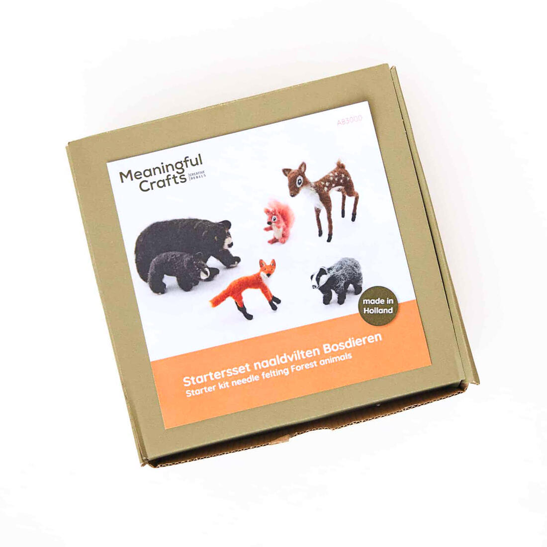 Naaldvilten startpakket bosdieren