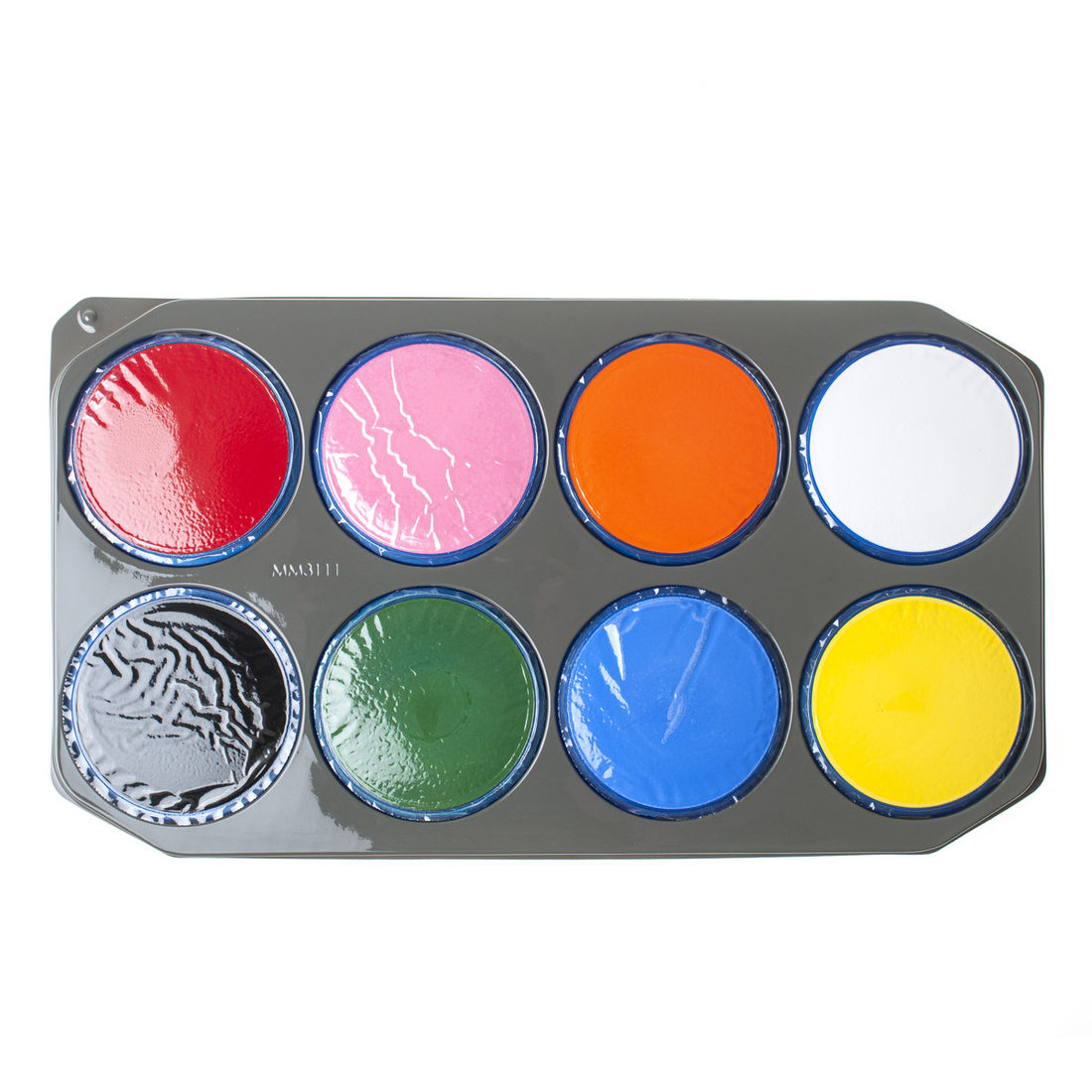 Schminkset jumbo 8 x 18 ml, 8 basiskleuren Schminkset jumbo 8 x 18 ml, 8 basiskleuren