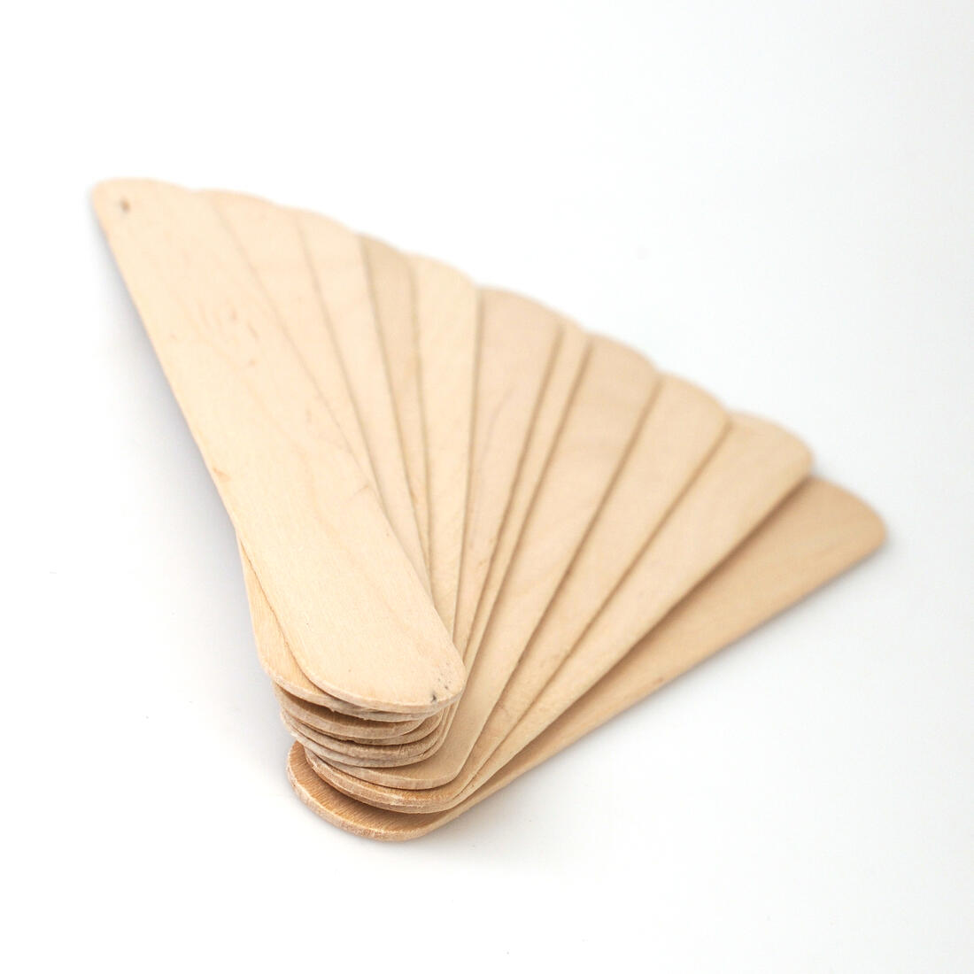 Houten spatels/friscostokjes 50 stuks naturel breed Houten spatels/friscostokjes 50 stuks naturel breed