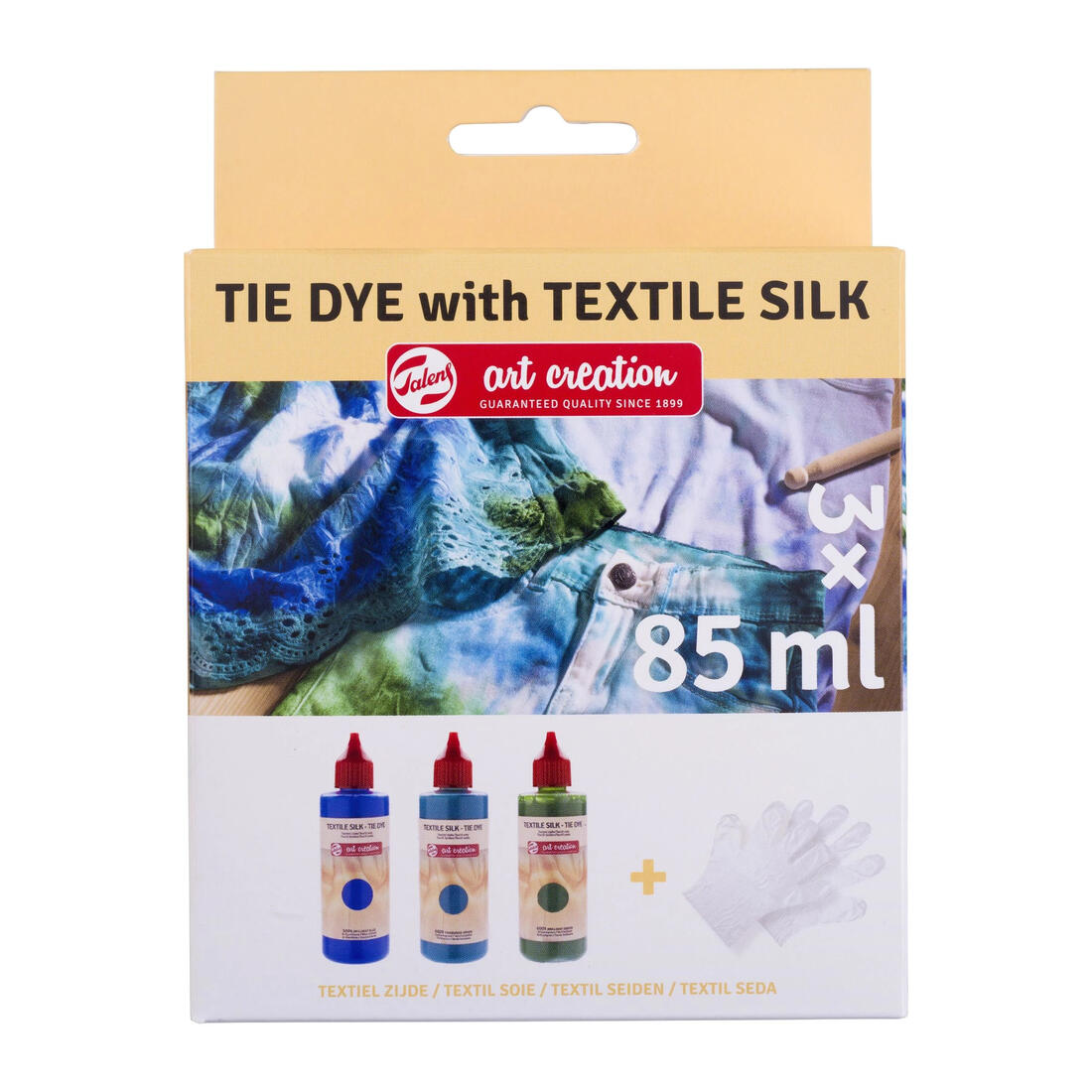Talens Art Creation Tie-Dye Set 3 x 85 ml Blauw Talens Art Creation Tie-Dye Set 3 x 85 ml Blauw