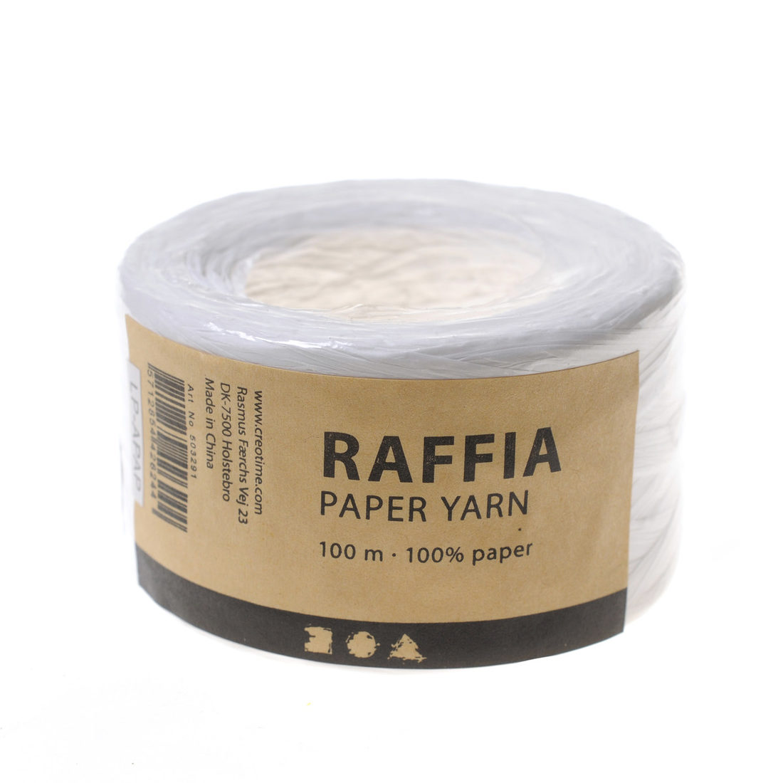 Papier raffia garen 7-8 mm 100 m